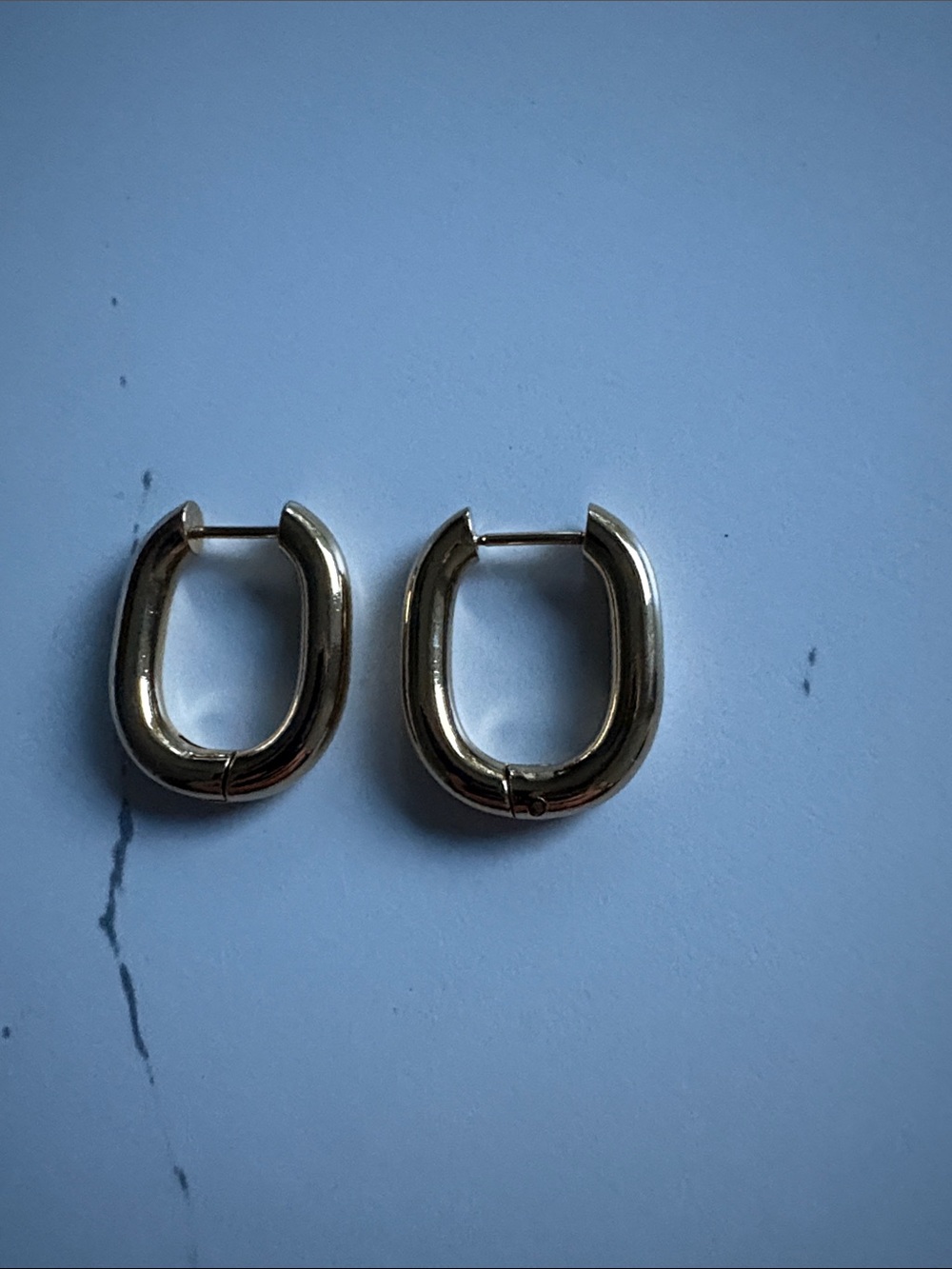 Chunky Gold Hoop Earrings